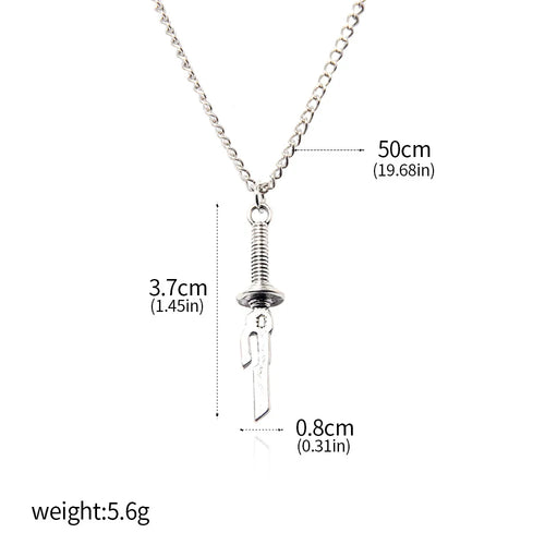 Toji Sword Necklace Spear of Tianri Knife