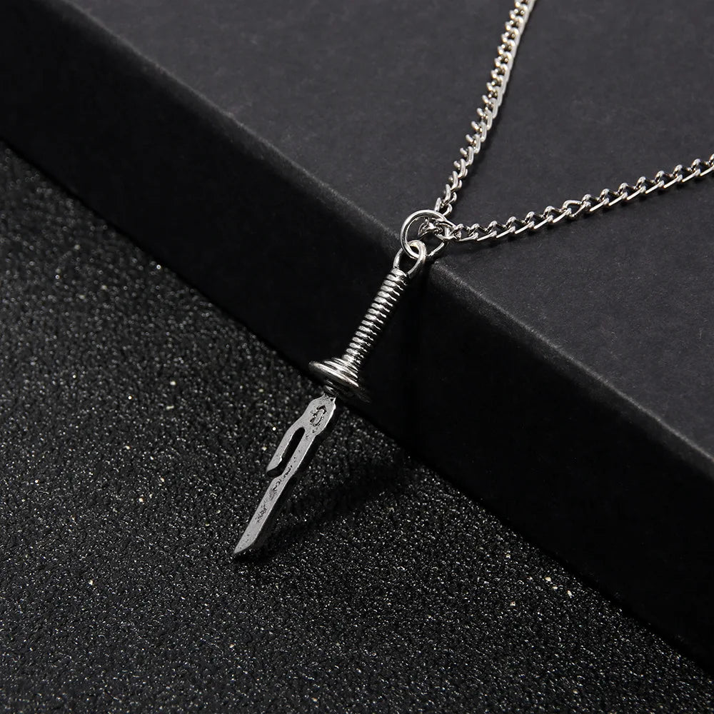 Toji Sword Necklace Spear of Tianri Knife